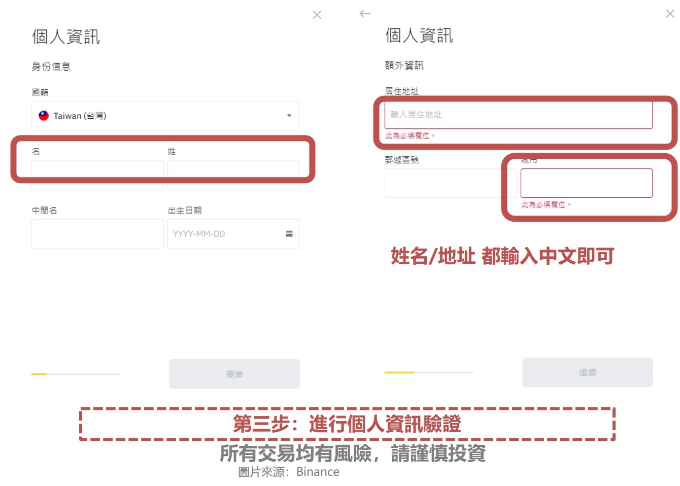 币安身份验证KYC教学-2023币安实名制认证(图解教学)