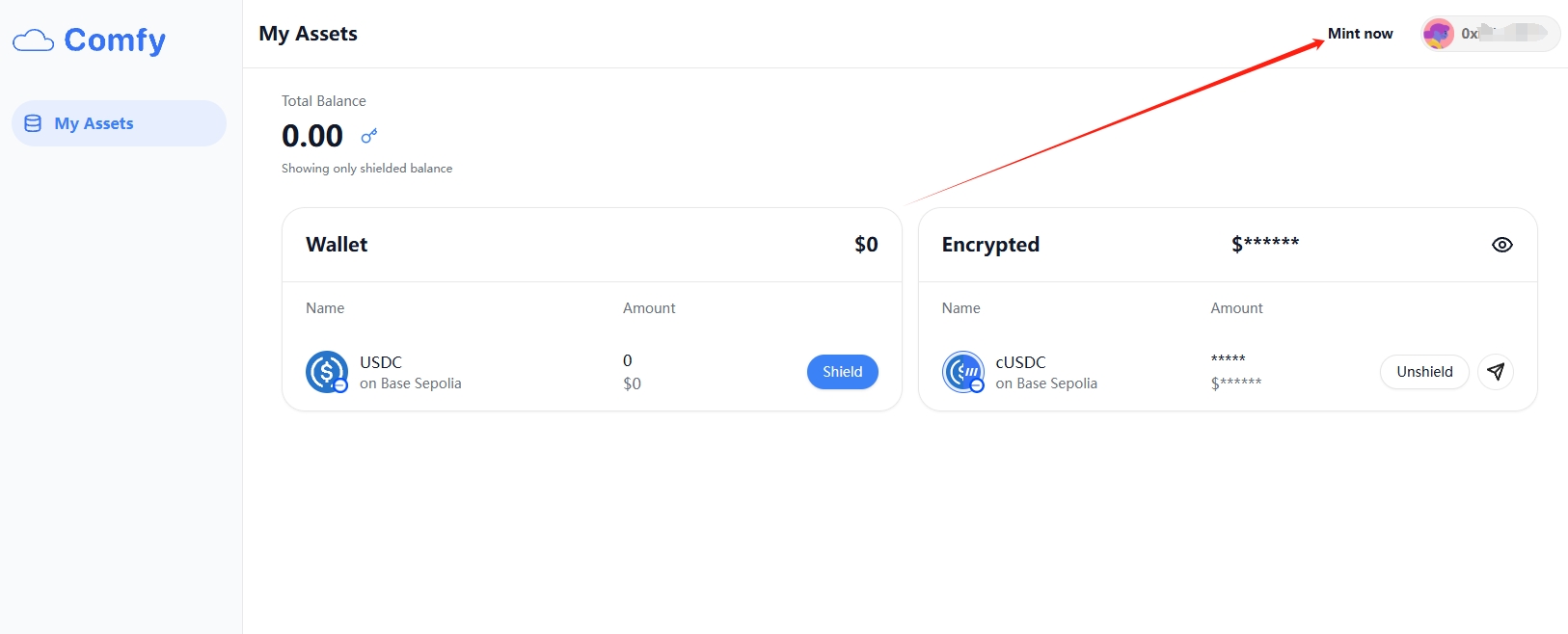 inconetwork测试网交互教程