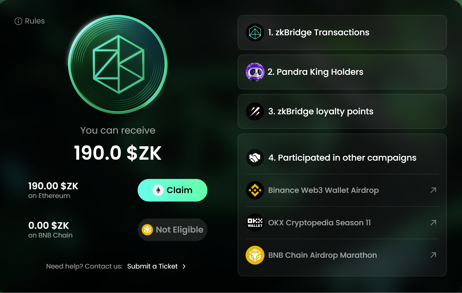 我的加密货币空投收益