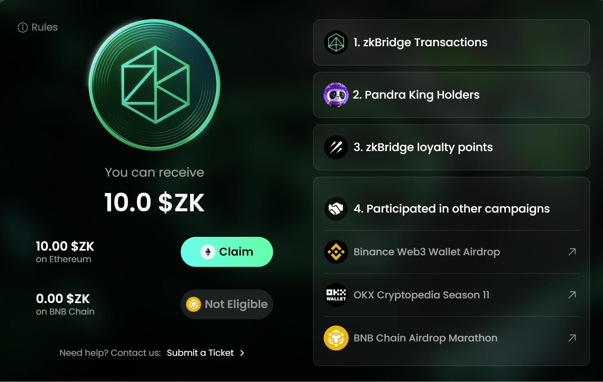 我的加密货币空投收益