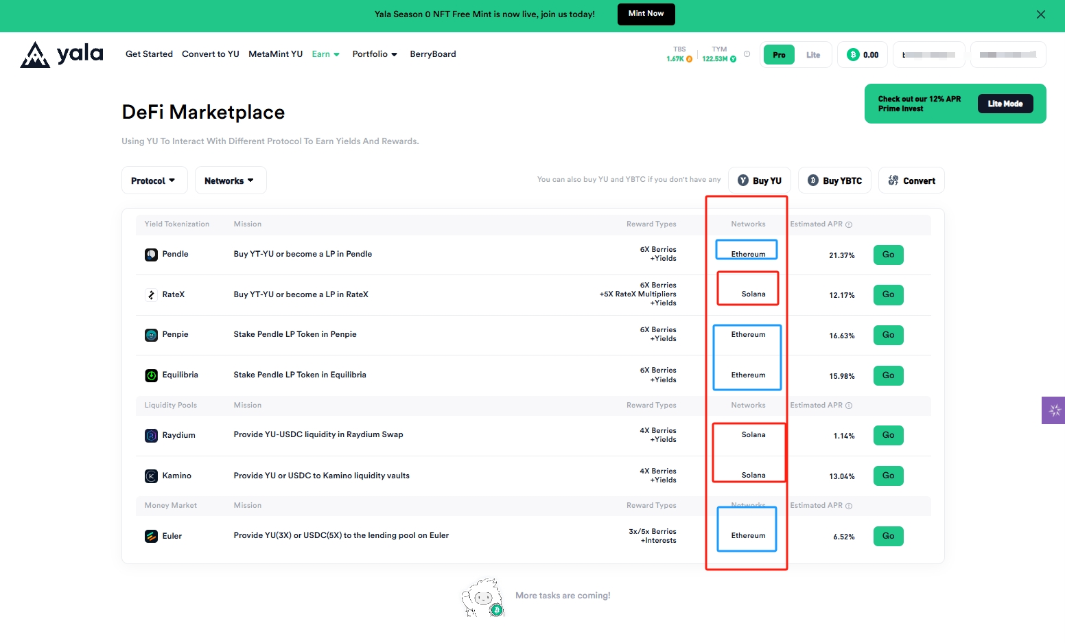Yala交互教程（存款项目）//已经空投