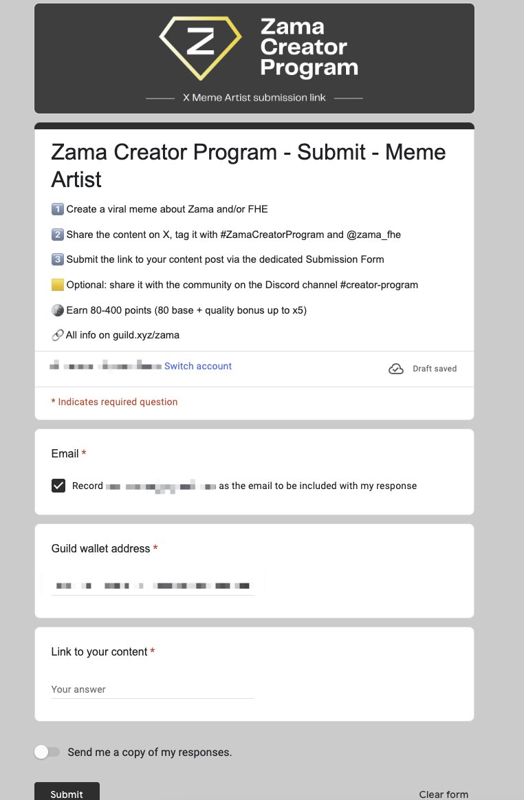 ZAMA测试网交互教程