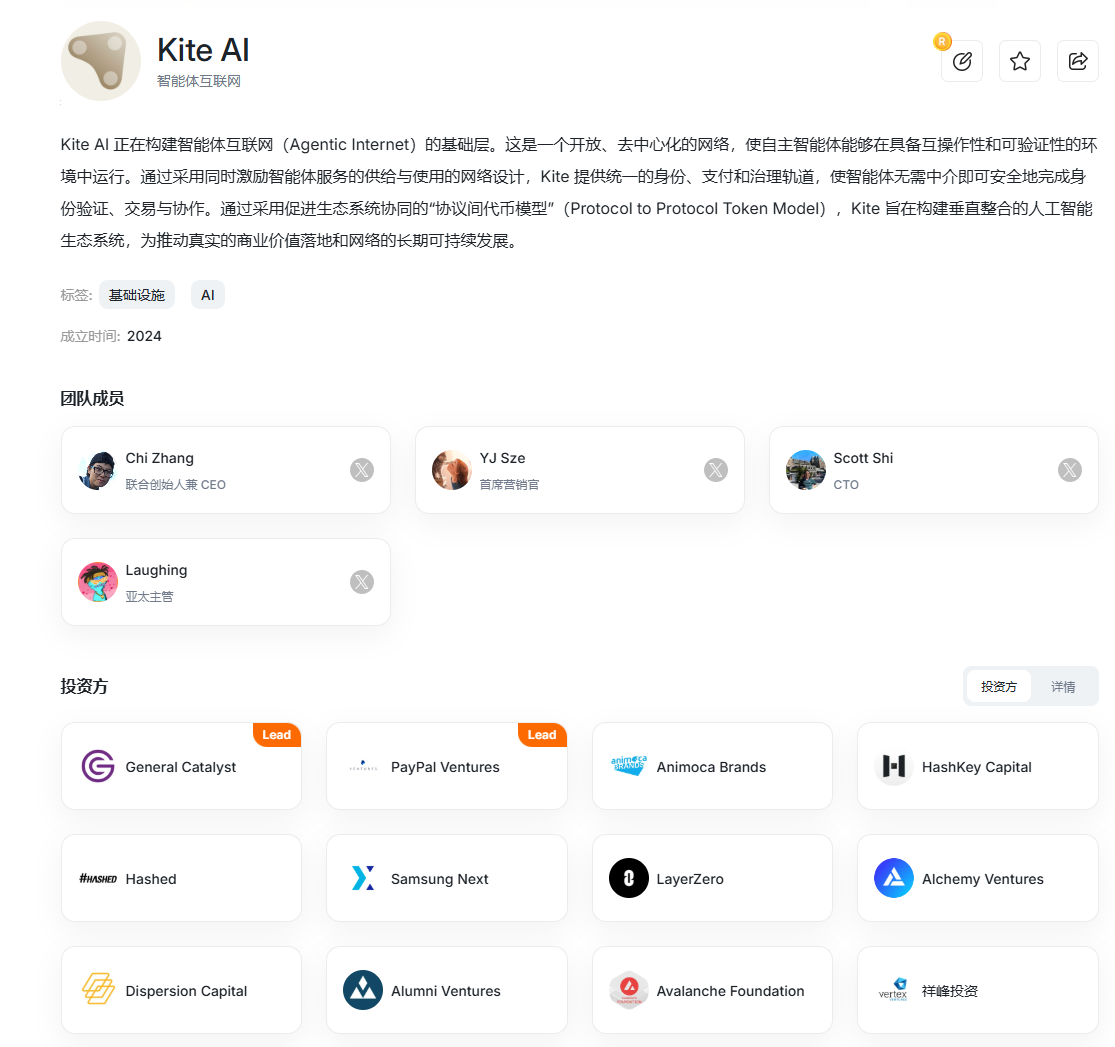 融资3300 万美元的风筝Kite AI 测试网