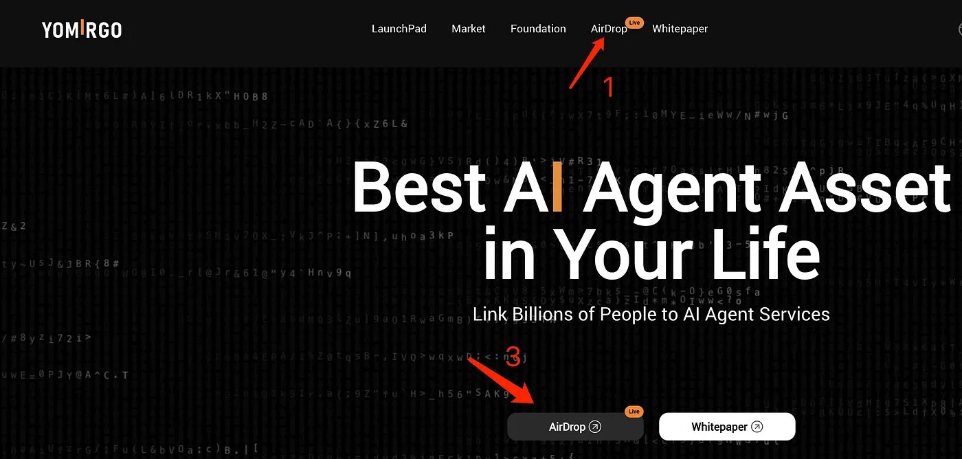 Yomirgo 项目空投教程-10月空投
