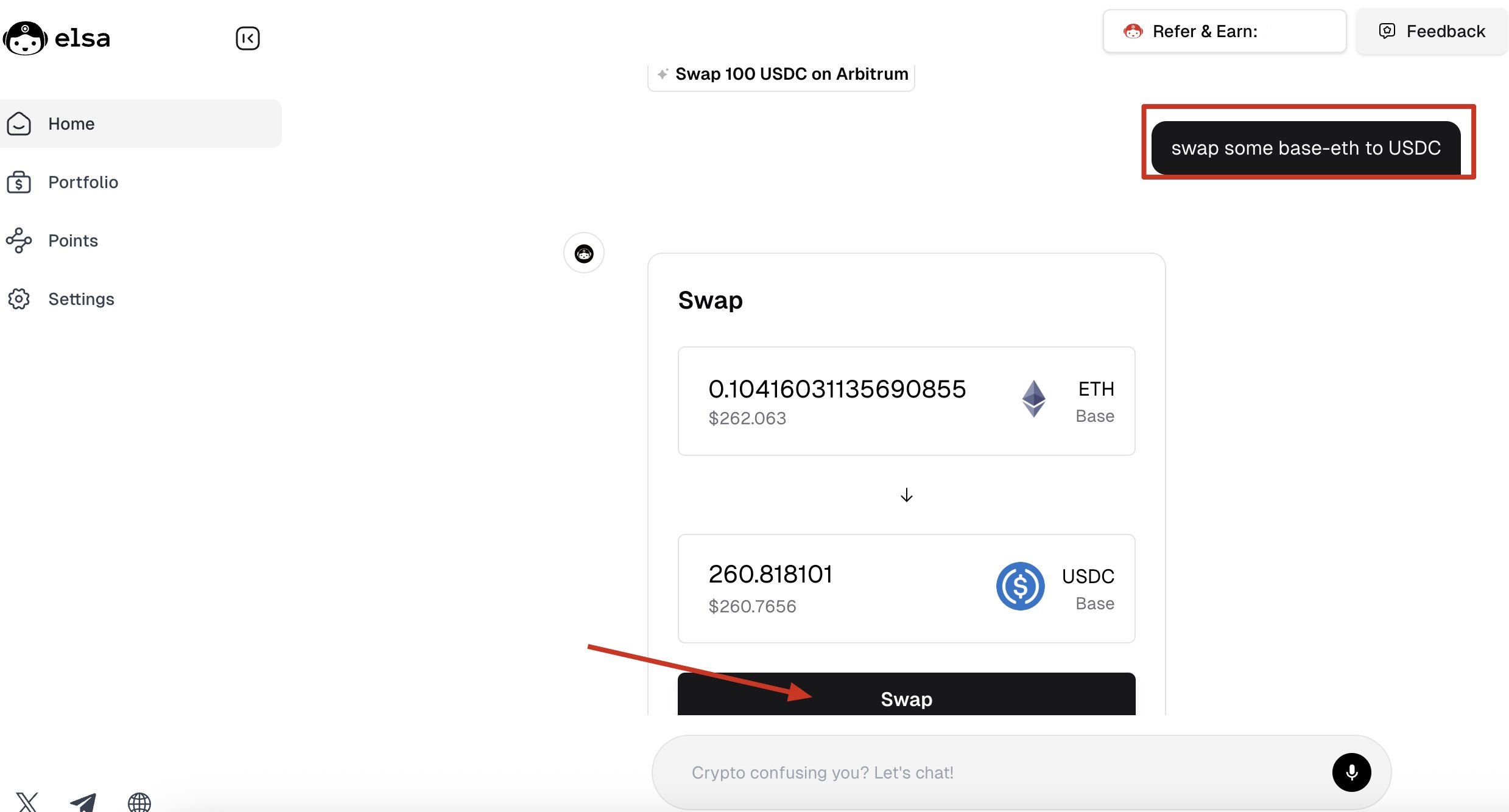 DeFAI项目-HeyElsa 教程