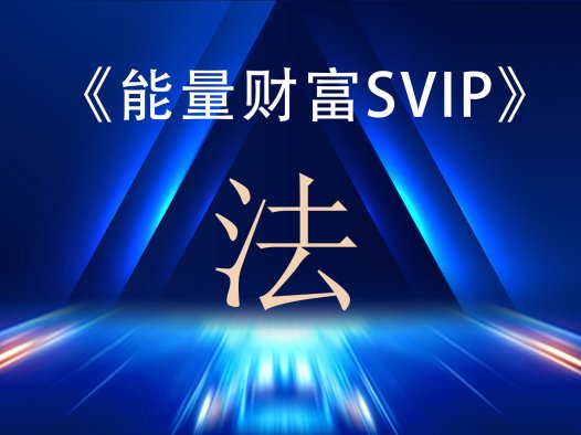 财富能量SVIP之—《法》