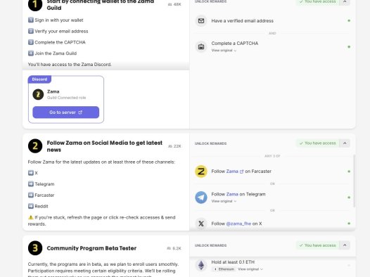 ZAMA测试网交互教程